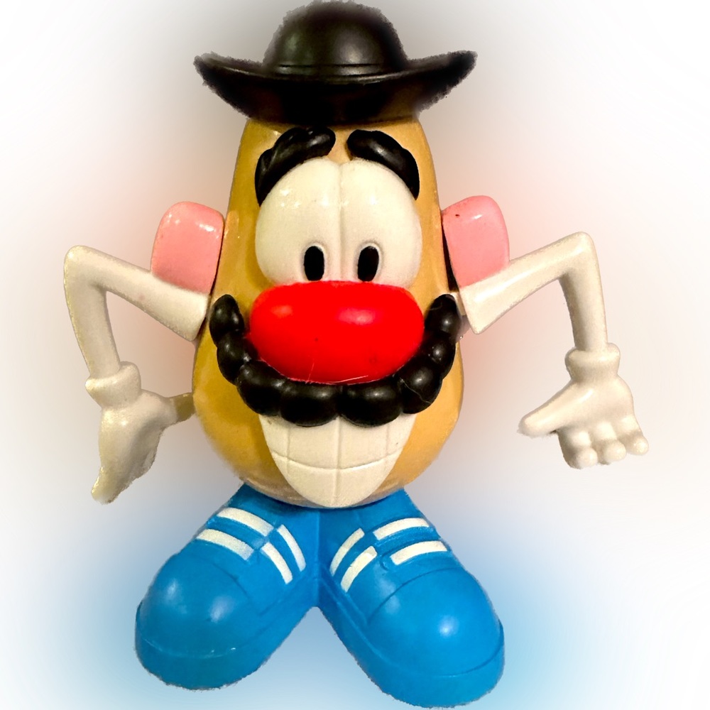 VTG 2002 HASBRO MR POTATO HEAD JACK IN THE BOX KID MEAL PROMO TOY COLLECTIBLE